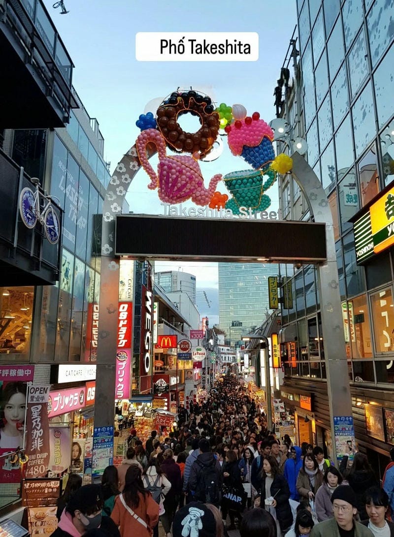 Ảnh các điểm du lịch tại Tokyo Harajuku