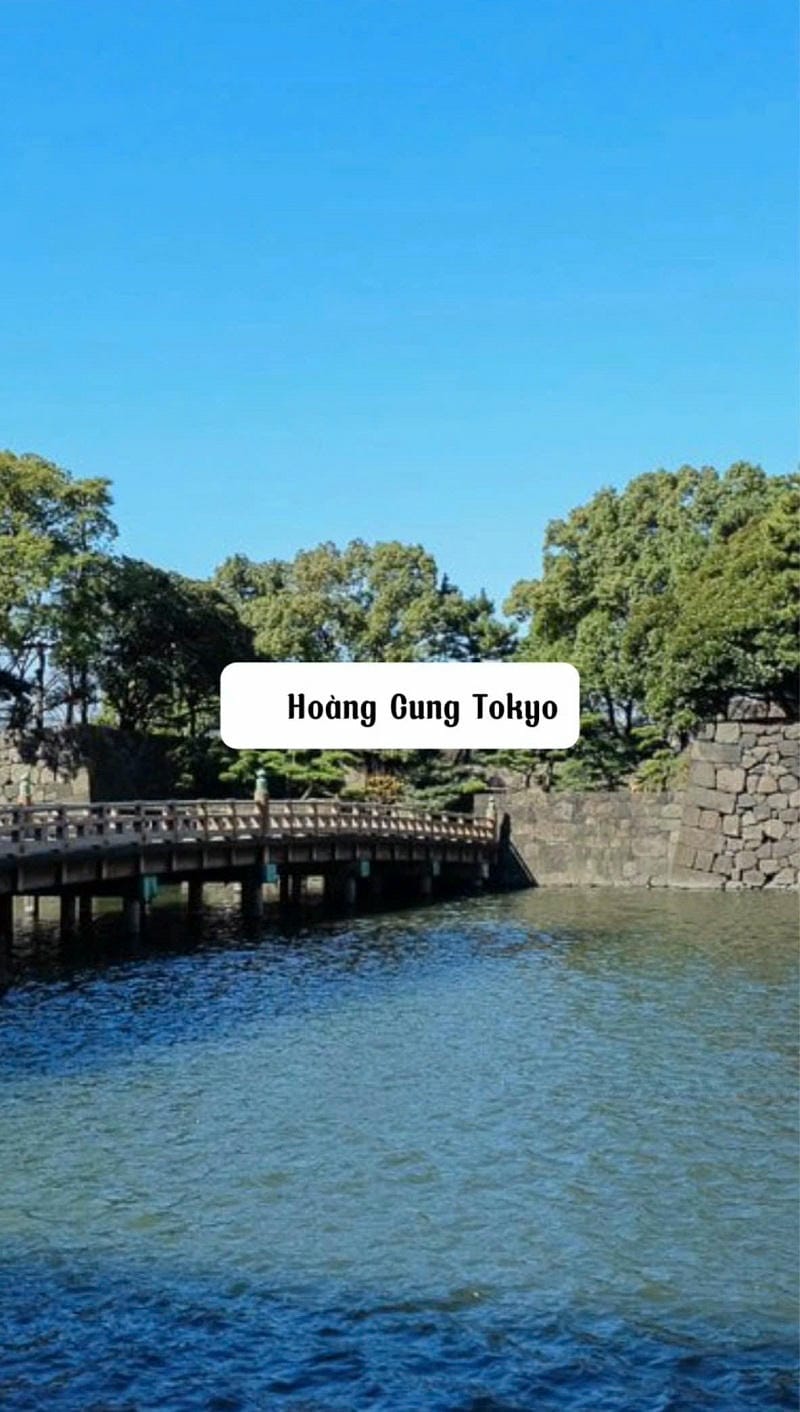 Ảnh các điểm du lịch tại Tokyo Hoàng cung Tokyo