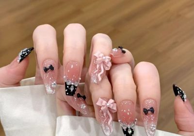 mẫu nail tiểu thư