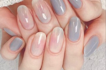 nail 2 màu đẹp