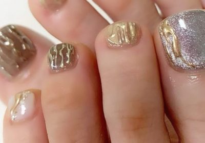 nail chân mắt mèo đơn giản 4k