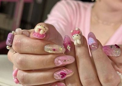 nail tiểu thư cực đẹp