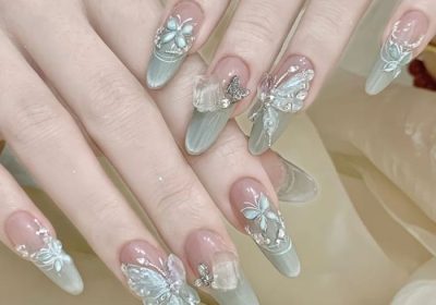 nail tiểu thư lãng mạn 3d