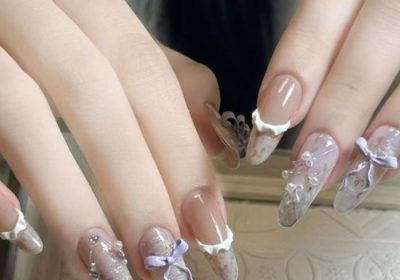 nail tiểu thư nhám lì
