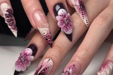 nail tím dịu mắt