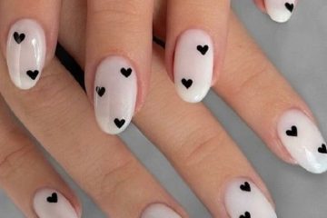 nail trắng xinh
