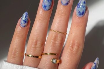nail vân đá ngầu