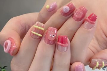 nail vẽ hiện đại