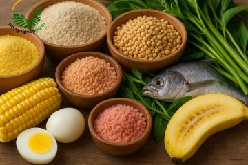Nguyên liệu giá rẻ để làm thức ăn vịt con