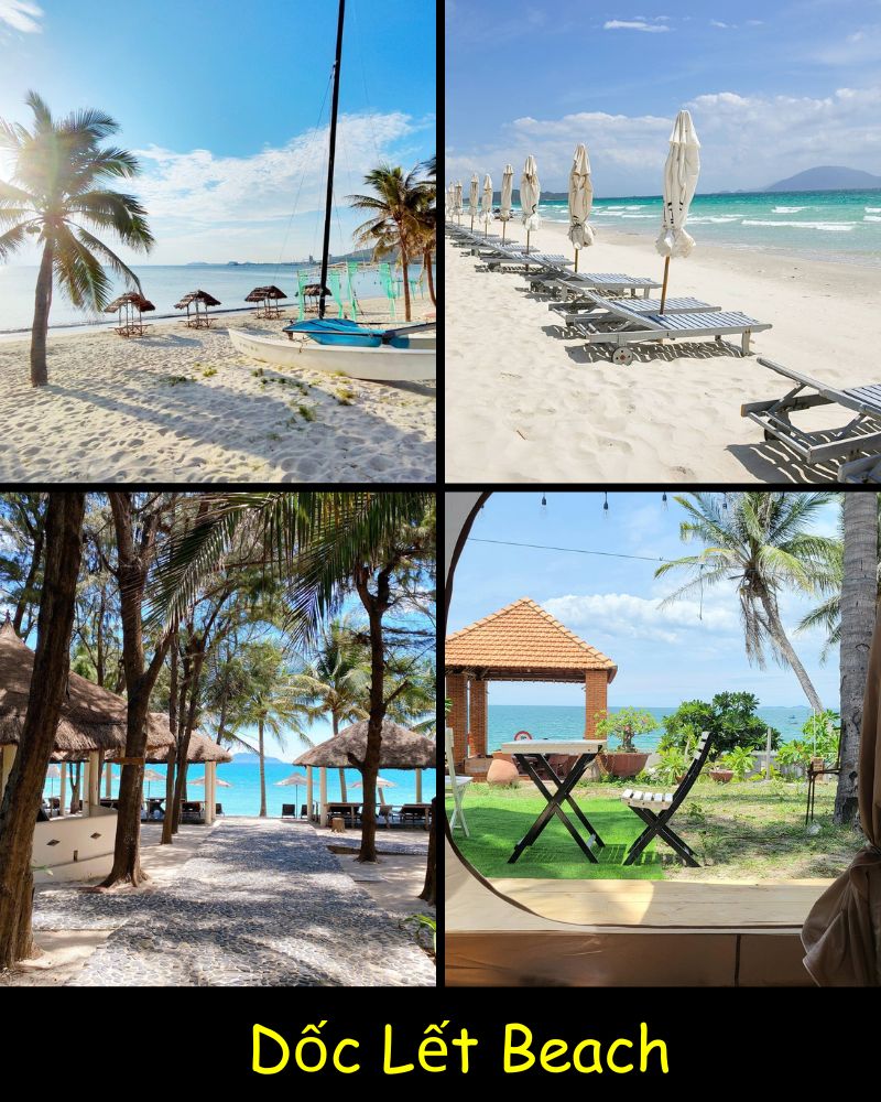 ảnh các địa điểm du lịch tại khánh hòa Dốc Lết Beach