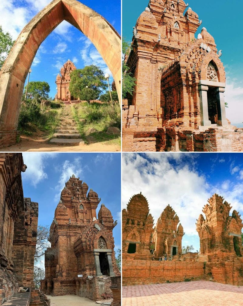 Ảnh các địa điểm du lịch tại Ninh Thuận Tháp Po Klong Garai