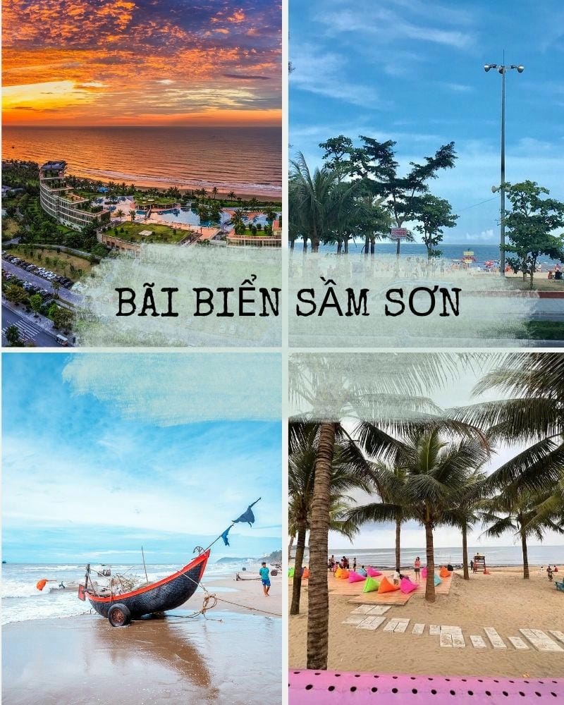 Ảnh các địa điểm du lịch tại Sầm Sơn bãi biển Sầm Sơn