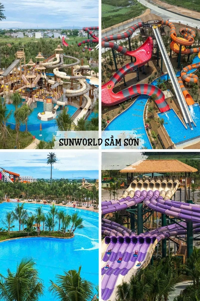 Ảnh các địa điểm du lịch tại Sầm Sơn công viên nước Sun World