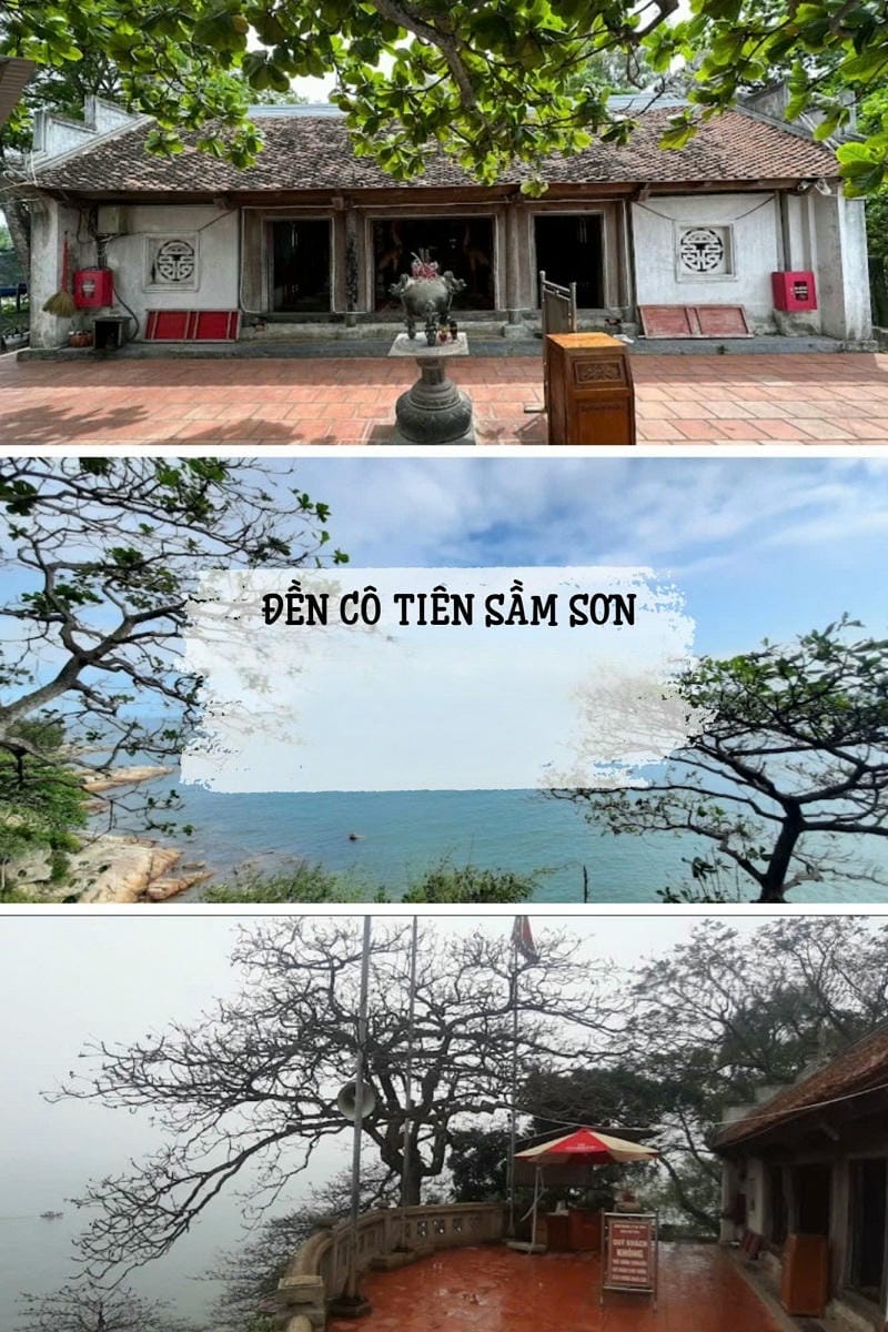 Ảnh các địa điểm du lịch tại Sầm Sơn chùa Cô Tiên