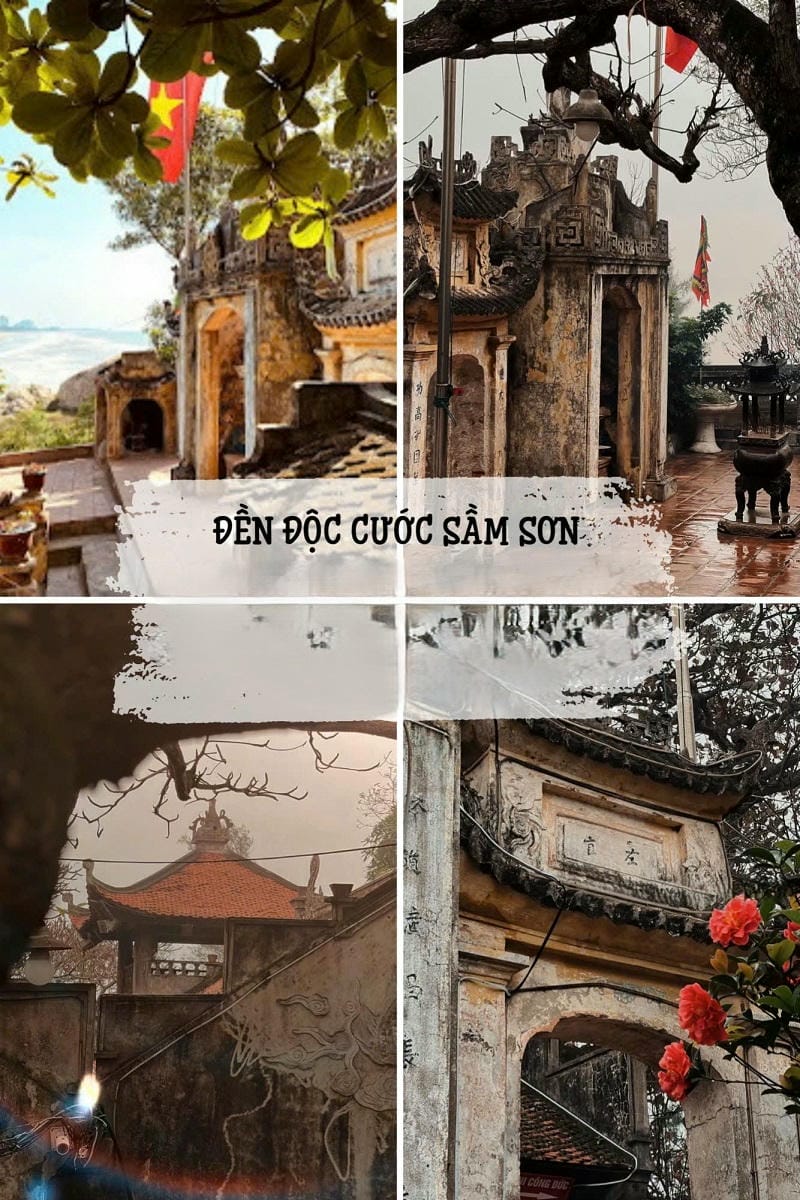 Ảnh các địa điểm du lịch tại Sầm Sơn đền Độc Cước