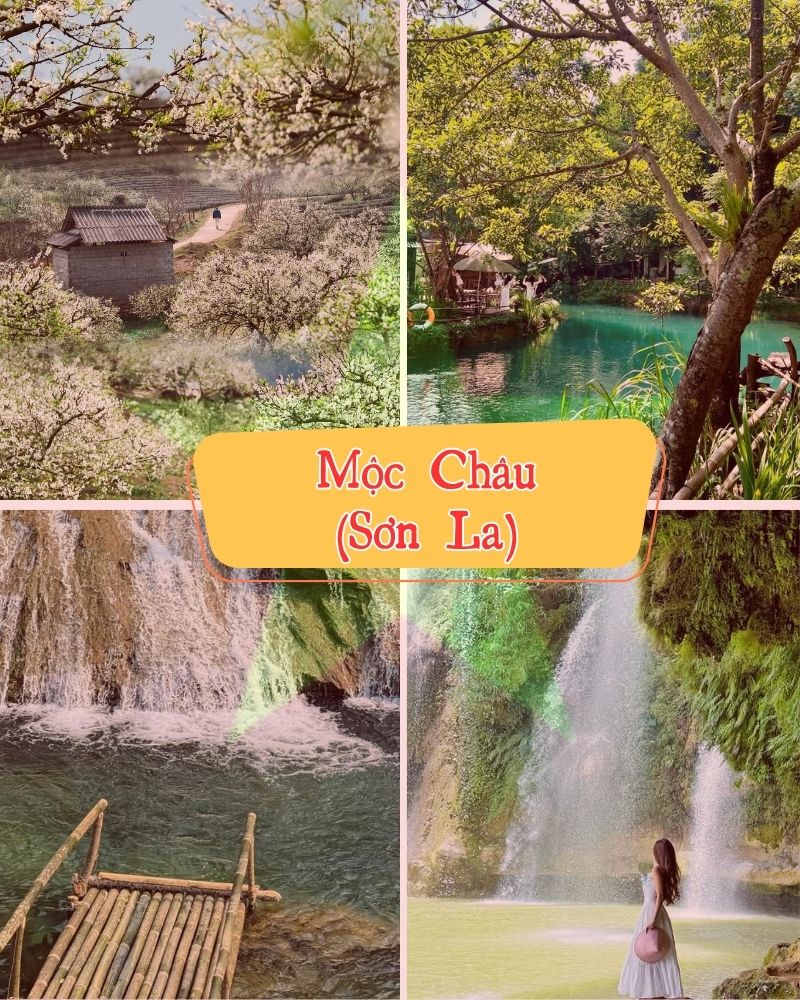 Ảnh các điểm du lịch tại Việt Nam Mộc Châu