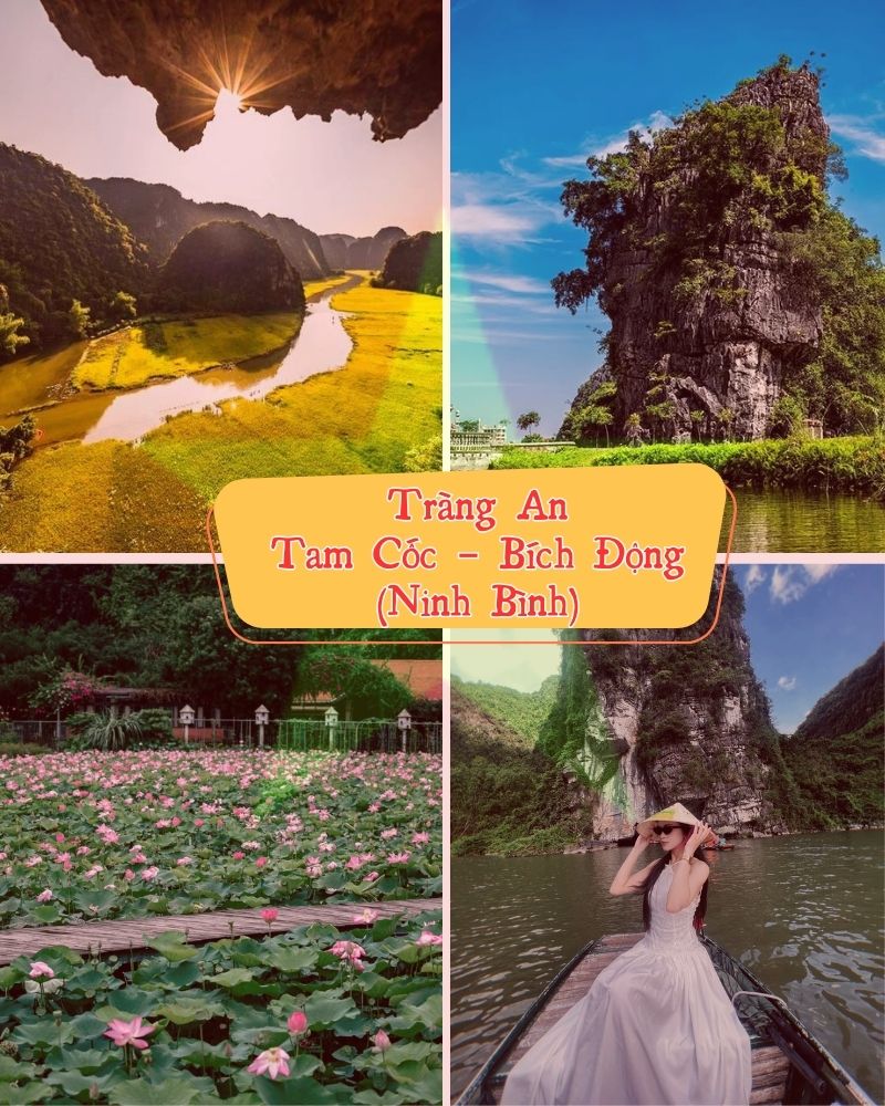 Ảnh các điểm du lịch tại Việt Nam Tràng An