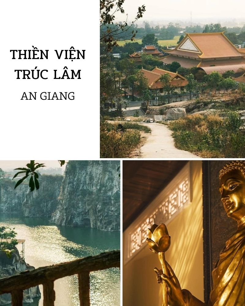 ảnh các điểm du lịch tại an giang Thiền viện Trúc Lâm An Giang