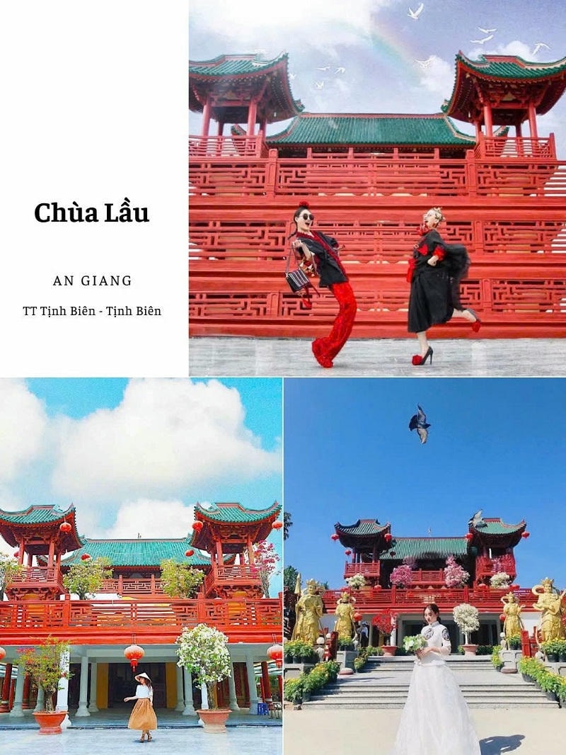 ảnh các điểm du lịch tại an giang Chùa Lầu
