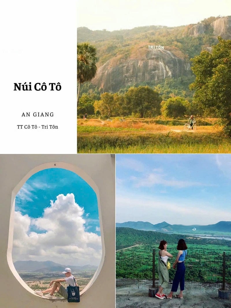 ảnh các điểm du lịch tại an giang Núi Cô Tô