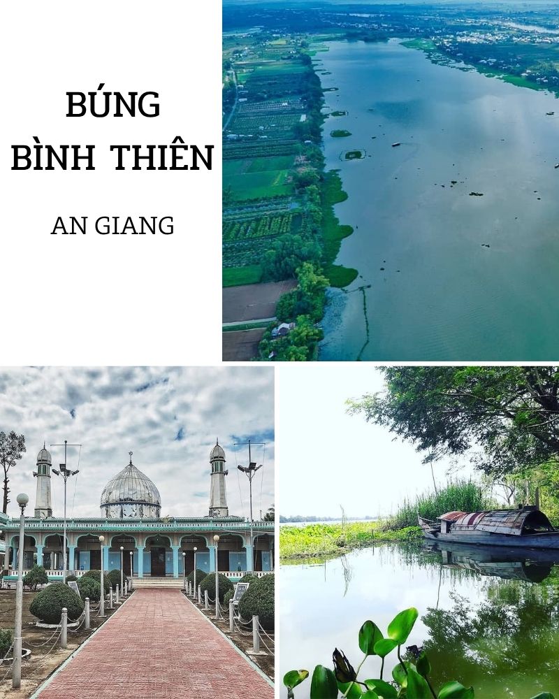 ảnh các điểm du lịch tại an giang Búng Bình Thiên