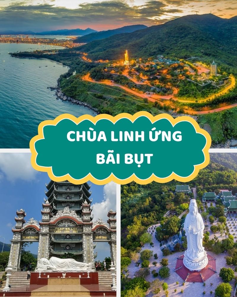 Ảnh các điểm du lịch tại bán đảo Sơn Trà Chùa Linh Ứng Bãi Bụt