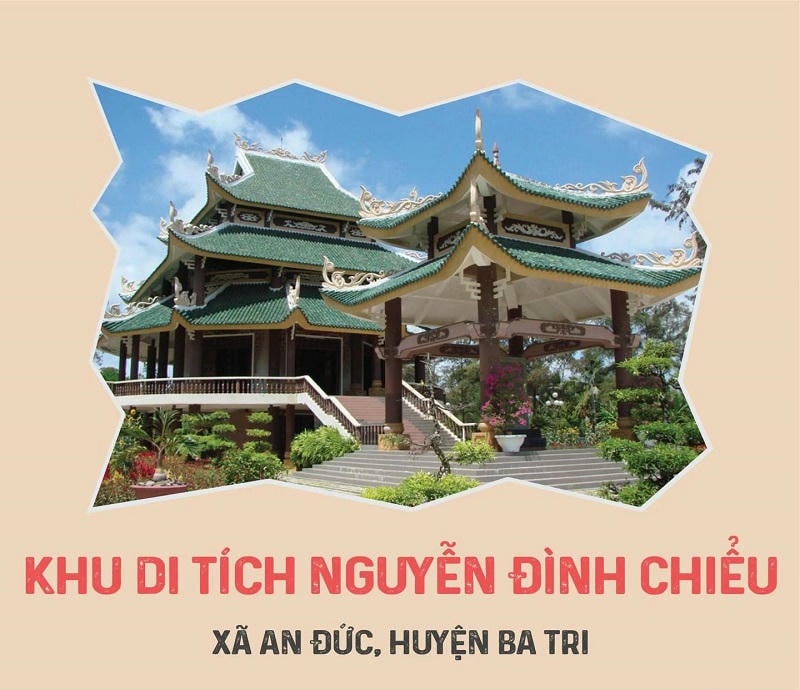Ảnh các điểm du lịch tại Bến Tre: Di tích Nguyễn Đình Chiểu