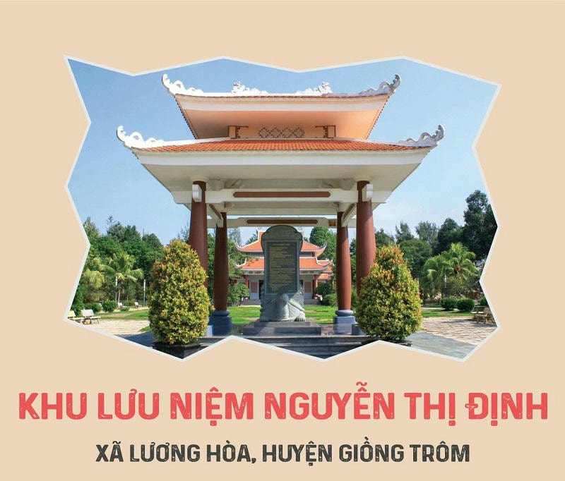 Ảnh các điểm du lịch tại Bến Tre: Khu lưu niệm Nguyễn Thị Định