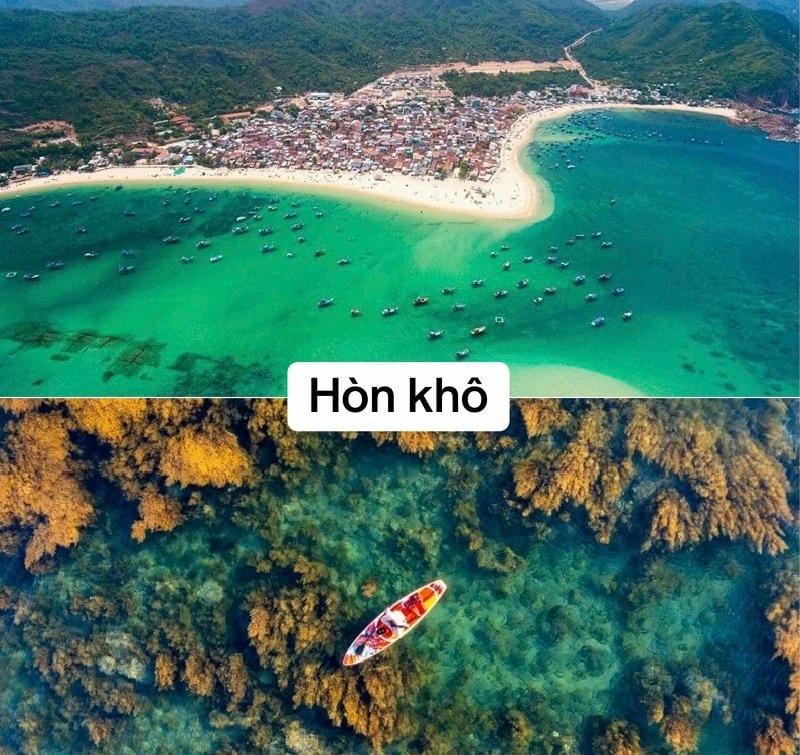 Ảnh các điểm du lịch tại Bình Định: Hòn Khô