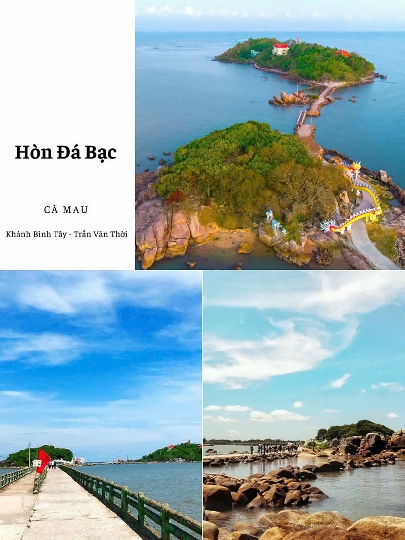 Ảnh các điểm du lịch tại Cà Mau: Hòn Đá Bạc