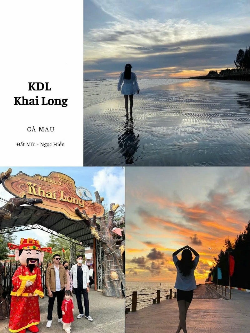 Ảnh các điểm du lịch tại Cà Mau: Khai Long