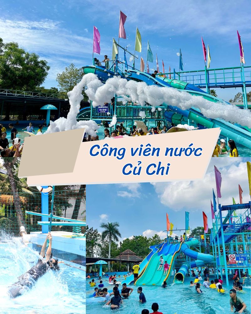 Ảnh các điểm du lịch tại Củ Chi công viên nước Củ Chi