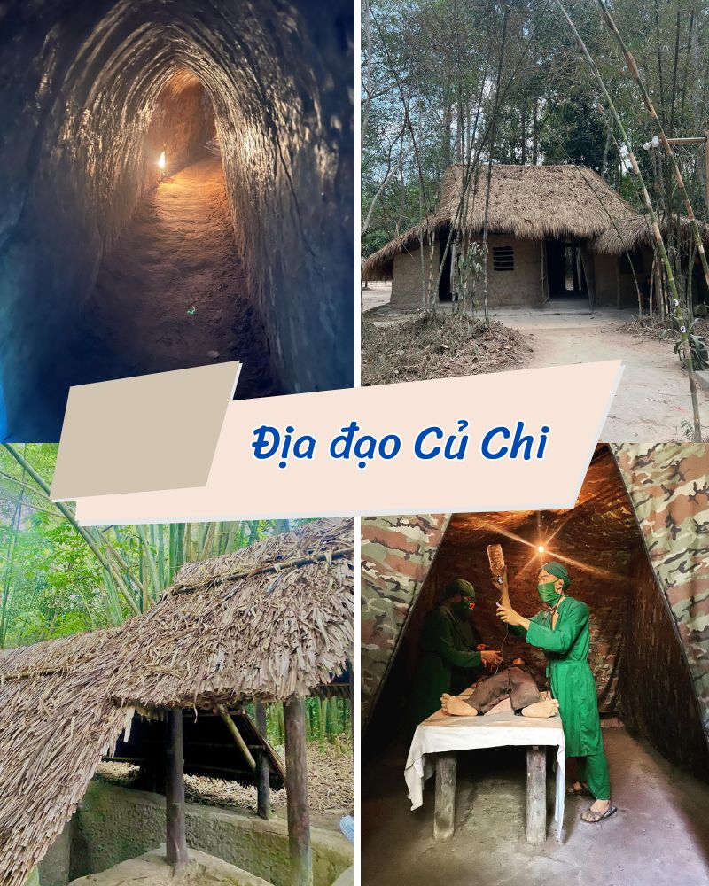 Ảnh các điểm du lịch tại Củ Chi địa đạo Củ Chi
