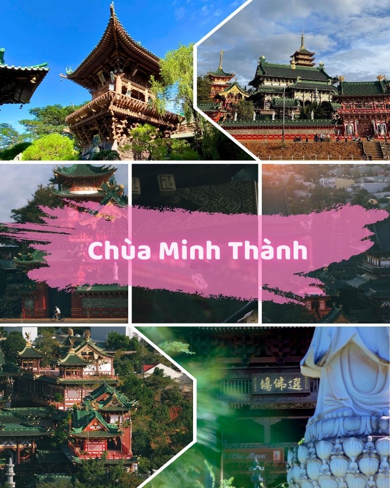 ảnh các điểm du lịch tại gia lai Chùa Minh Thành