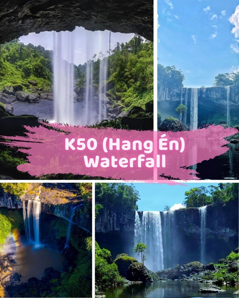 ảnh các điểm du lịch tại gia lai K50 (Hang Én) Waterfall