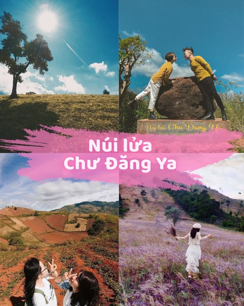 ảnh các điểm du lịch tại gia lai Núi lửa Chư Đăng Ya