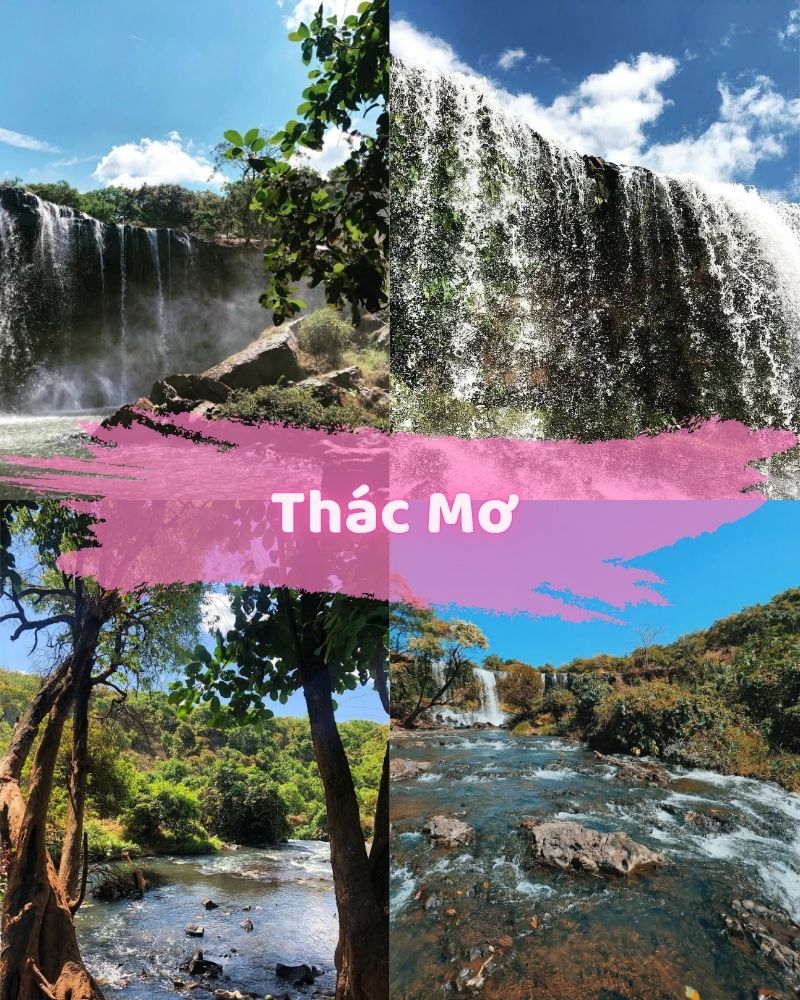ảnh các điểm du lịch tại gia lai Thác Mơ