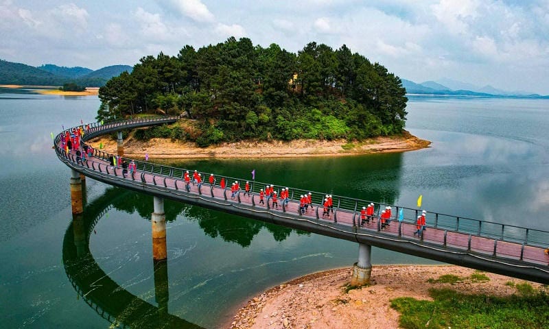 Ảnh các điểm du lịch tại Hà Tĩnh Hồ Kẻ Gỗ