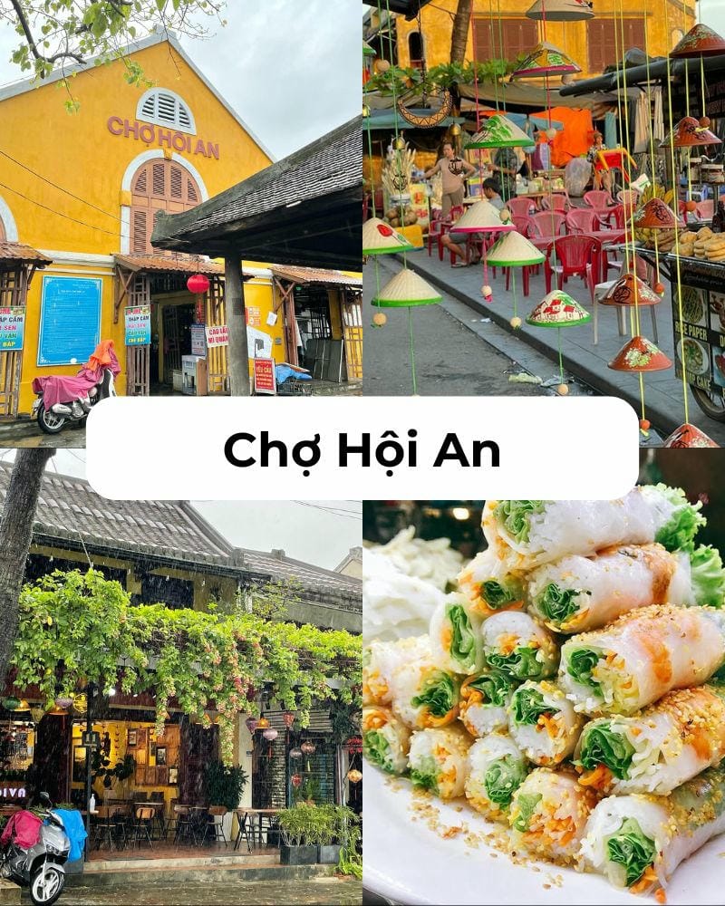 Ảnh các điểm du lịch tại Hội An Chợ Hội An