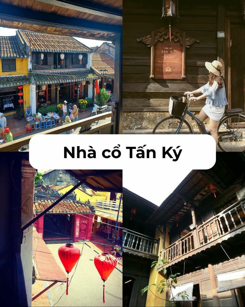 Ảnh các điểm du lịch tại Hội An Nhà cổ Tấn Ký