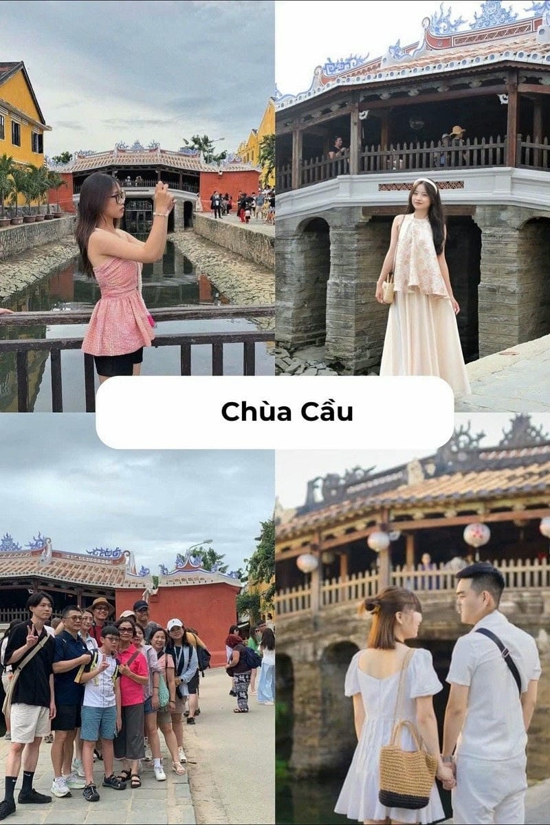 Ảnh các điểm du lịch tại Hội An Chùa Cầu