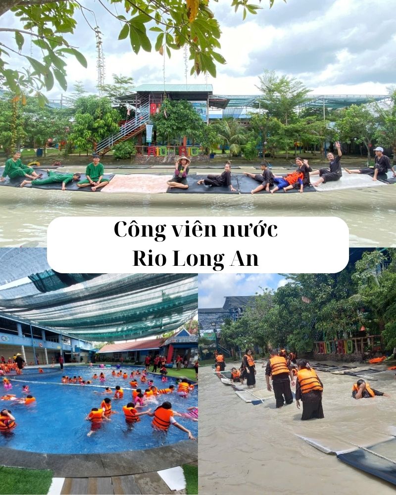 ảnh các điểm du lịch tại long an Công viên nước Rio Long An