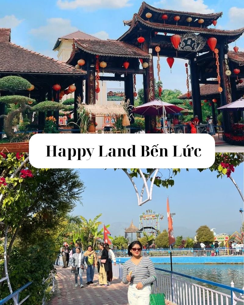 ảnh các điểm du lịch tại long an Happy Land Bến Lức