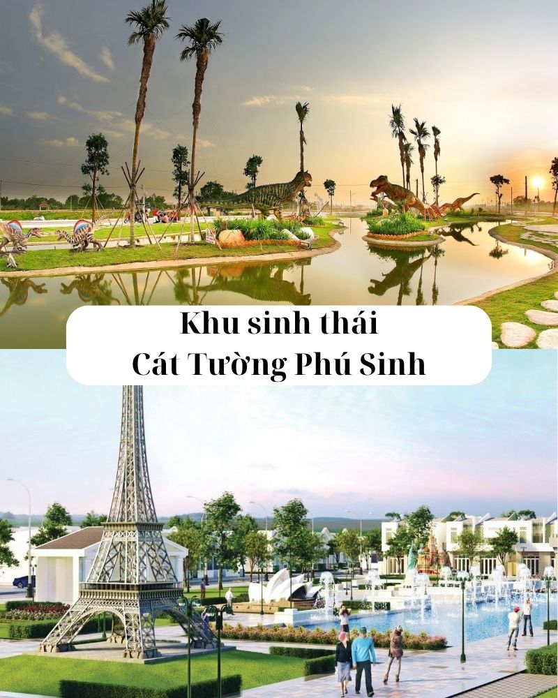 ảnh các điểm du lịch tại long an Khu sinh thái Cát Tường Phú Sinh