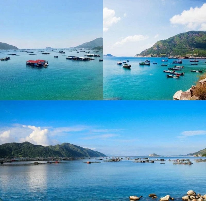 Ảnh các điểm du lịch tại phú yên Vịnh Vũng Rô