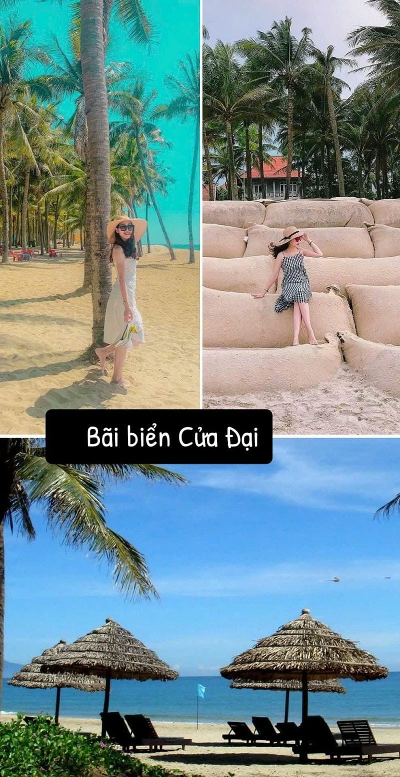 Ảnh các điểm du lịch tại Quảng Nam Bãi biển Cửa Đại