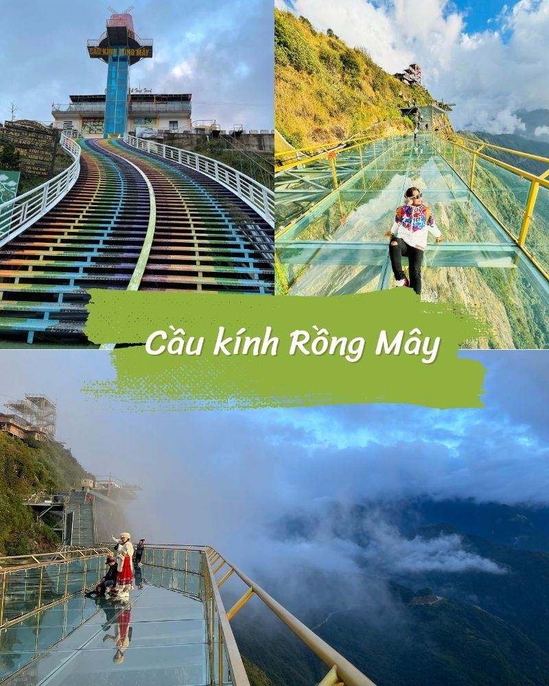 ảnh các điểm du lịch tại sapa Cầu kính Rồng Mây