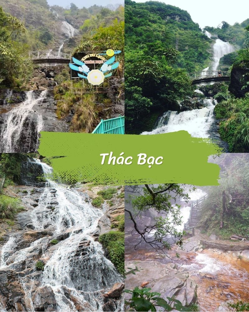 ảnh các điểm du lịch tại sapa Thác Bạc