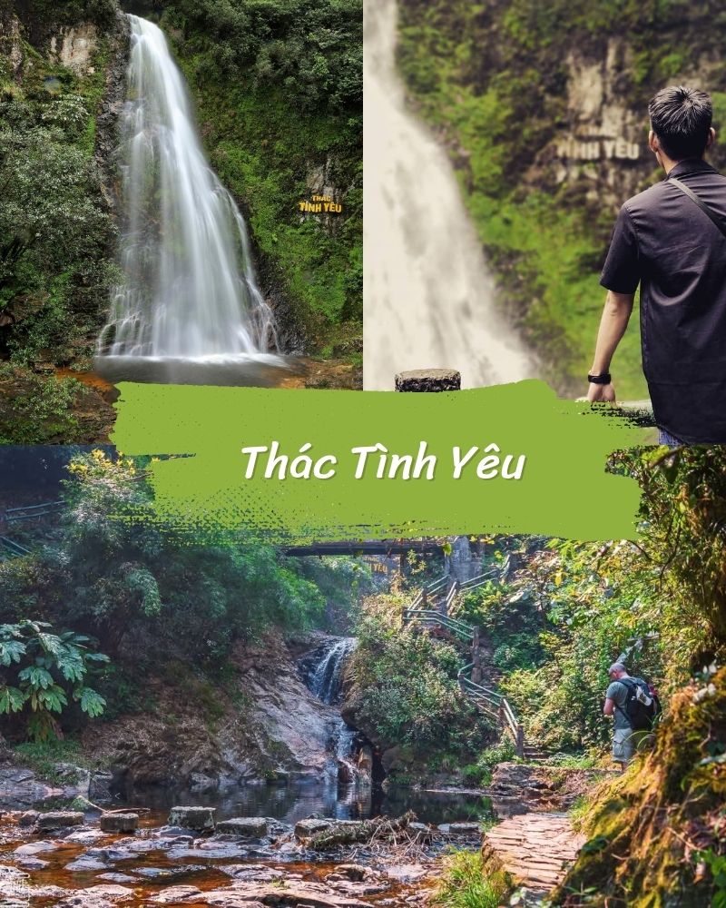 ảnh các điểm du lịch tại sapa Thác Tình Yêu