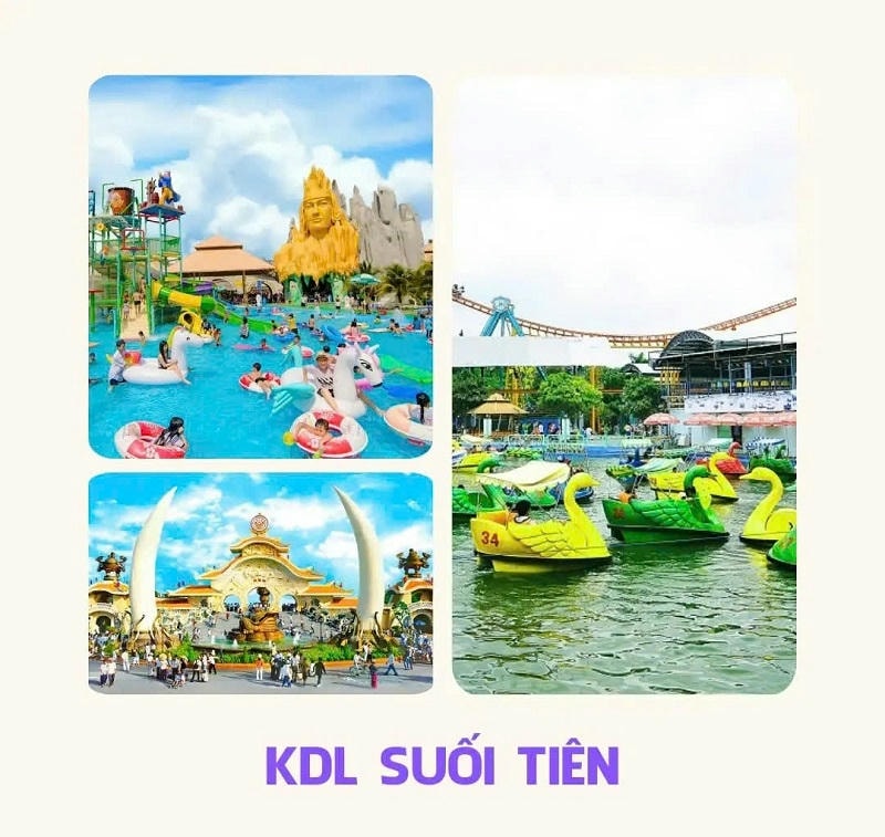 Ảnh các điểm du lịch tại thành phố hồ chí minh Suối Tiên